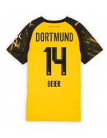 Borussia Dortmund Maximilian Beier #14 Domácí Dres pro Dámské 2025-26 Krátký Rukáv